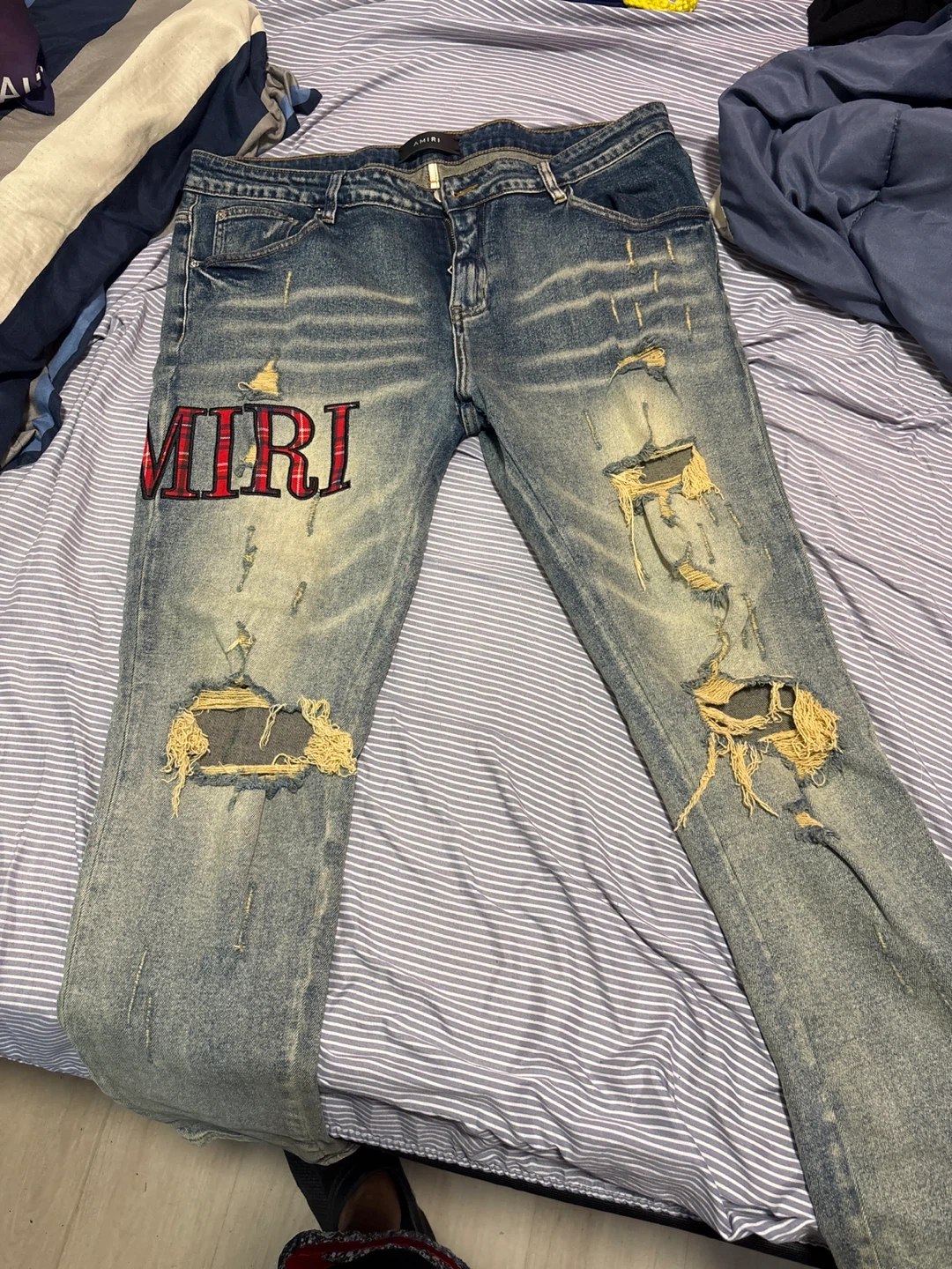 AMIRI Distressed Jeans - photo 2