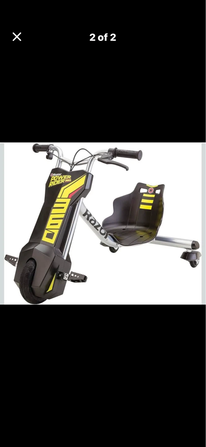 Razor Power Rider 360 Drifting Ride-On
