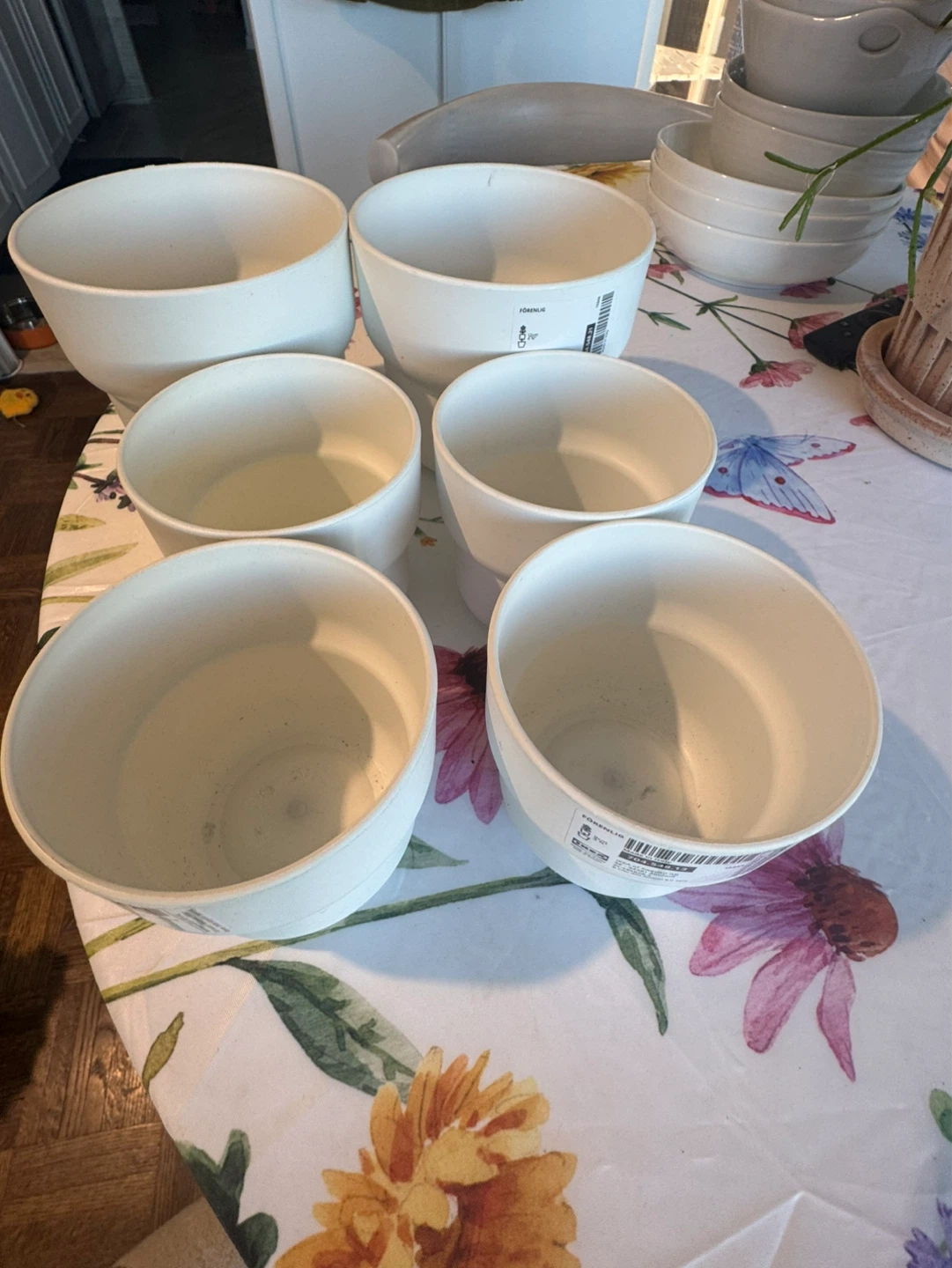 IKEA Pots 6 pot bundle