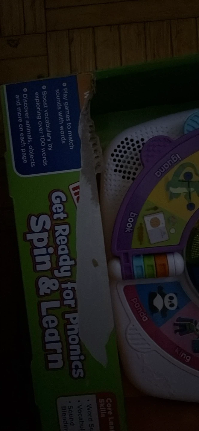 LeapFrog Get Ready for Phonics Spin & Learn Toy - photo 2