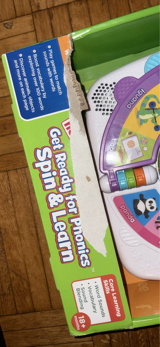 LeapFrog Get Ready for Phonics Spin & Learn Toy - photo 3