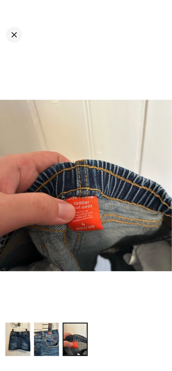 Joe fresh Toddler Girls Denim Skirt - photo 3