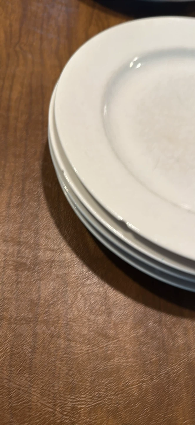 Crate & Barrel White Dinner Plates (Set of 12) - photo 3