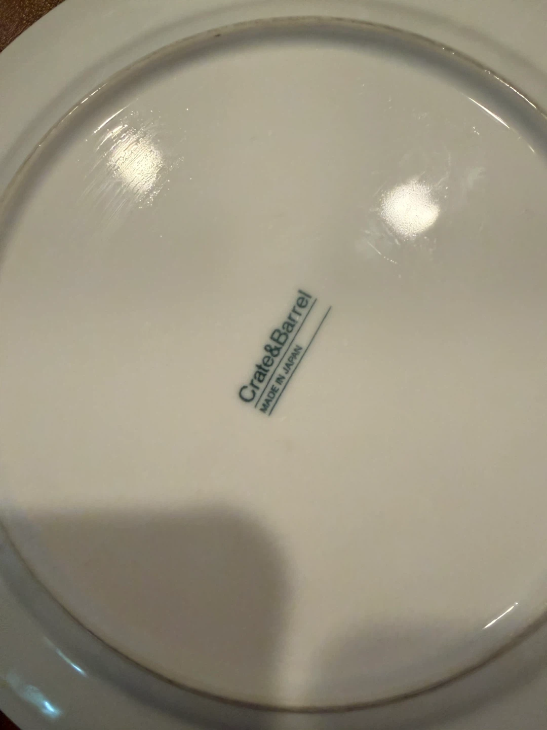 Crate & Barrel White Dinner Plates (Set of 12) - photo 4