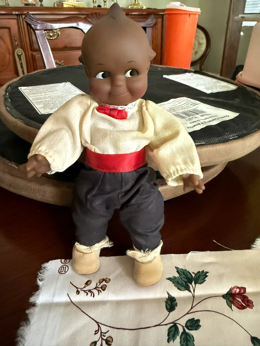 Vintage Black Kewpie  Baby Doll