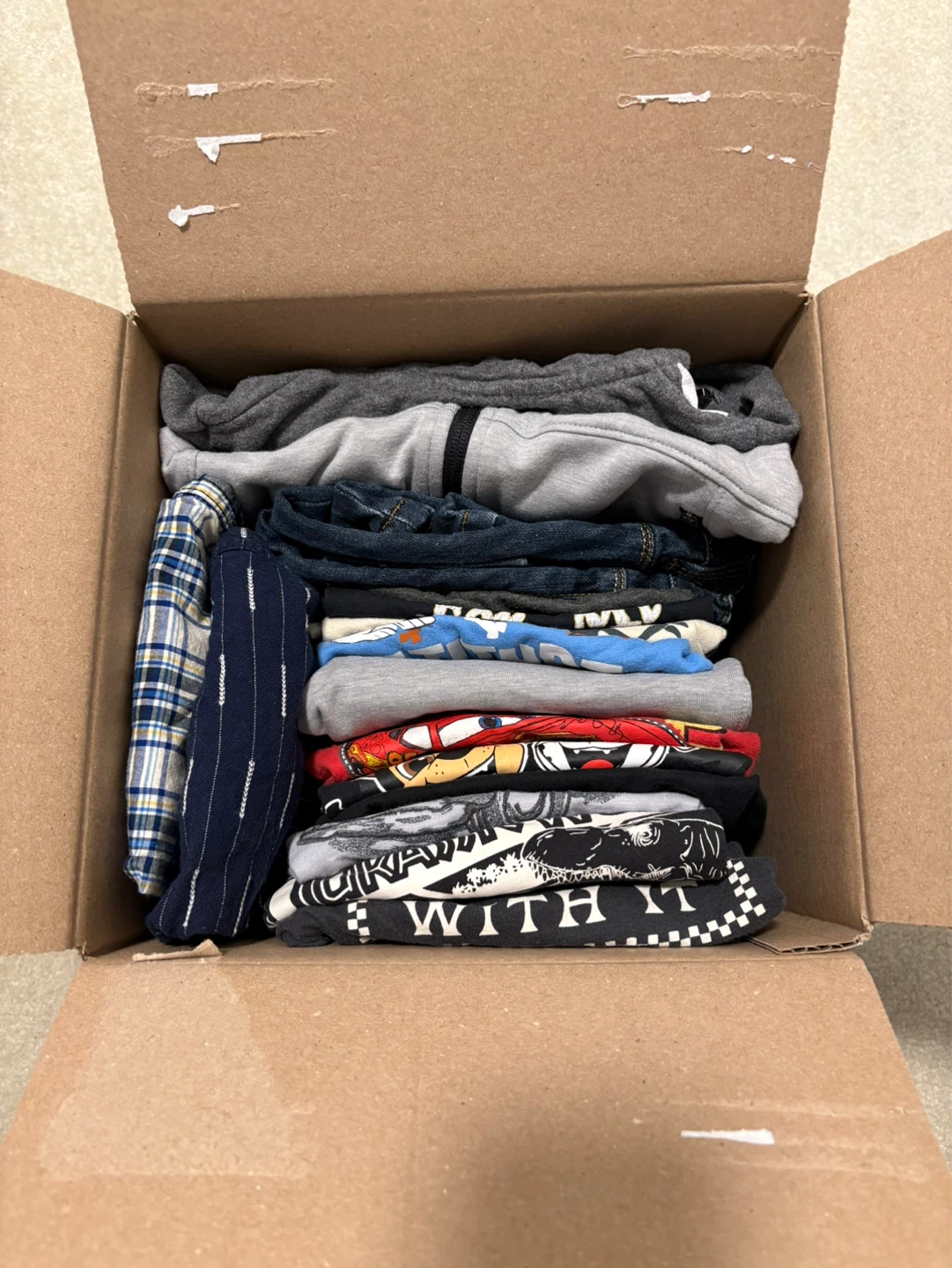 Box of 4T clothes only $25