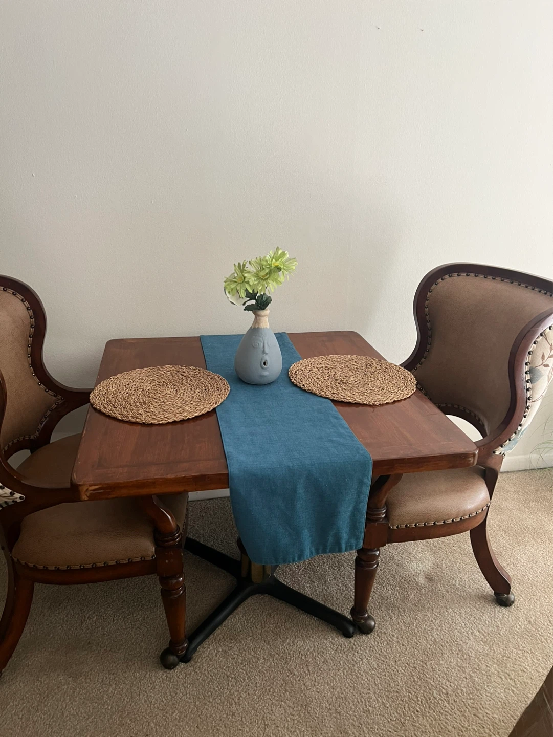 Vintage Bistro Table and Chairs Set - photo 2