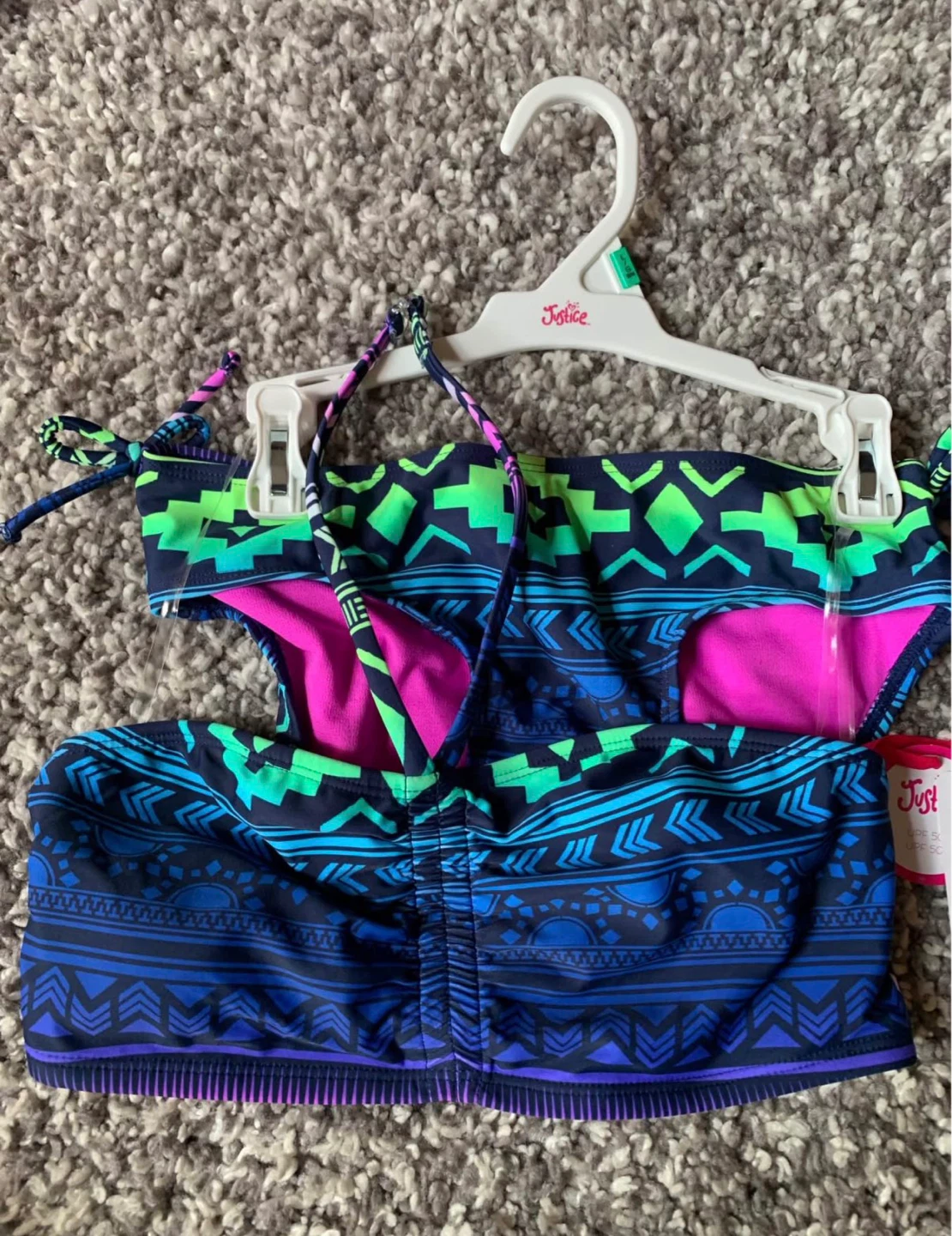 Justice Girls Bikini Swimsuit L/G (12/14)