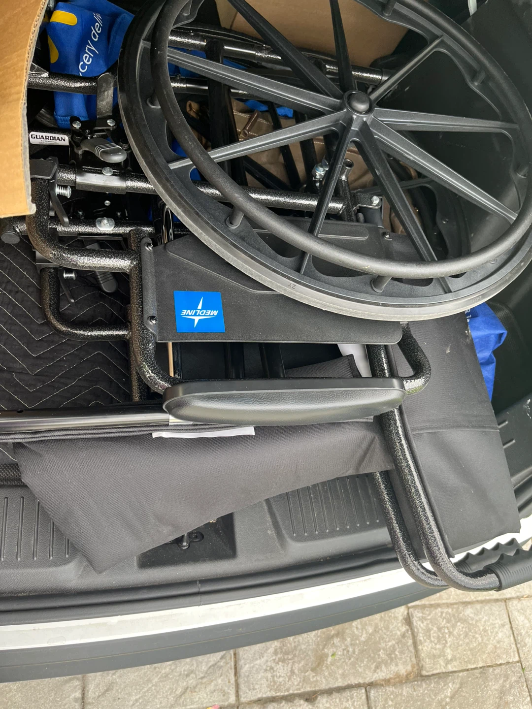 Medline Folding Wheelchair - photo 4