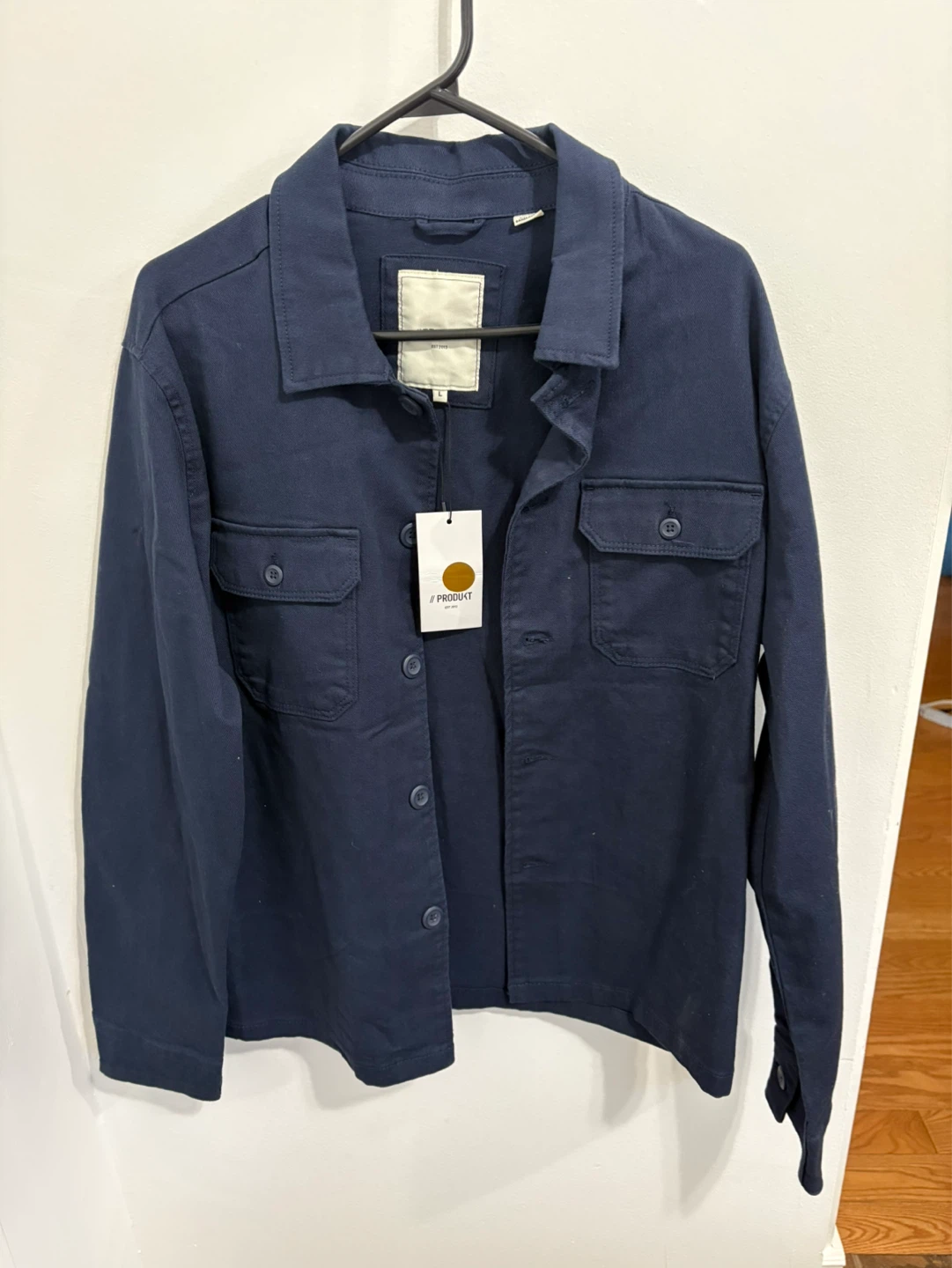 PRODUKT Navy Chore Jacket Size L - NEW