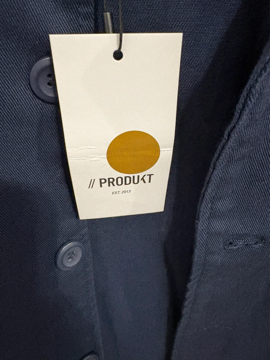 PRODUKT Navy Chore Jacket Size L - NEW - photo 2