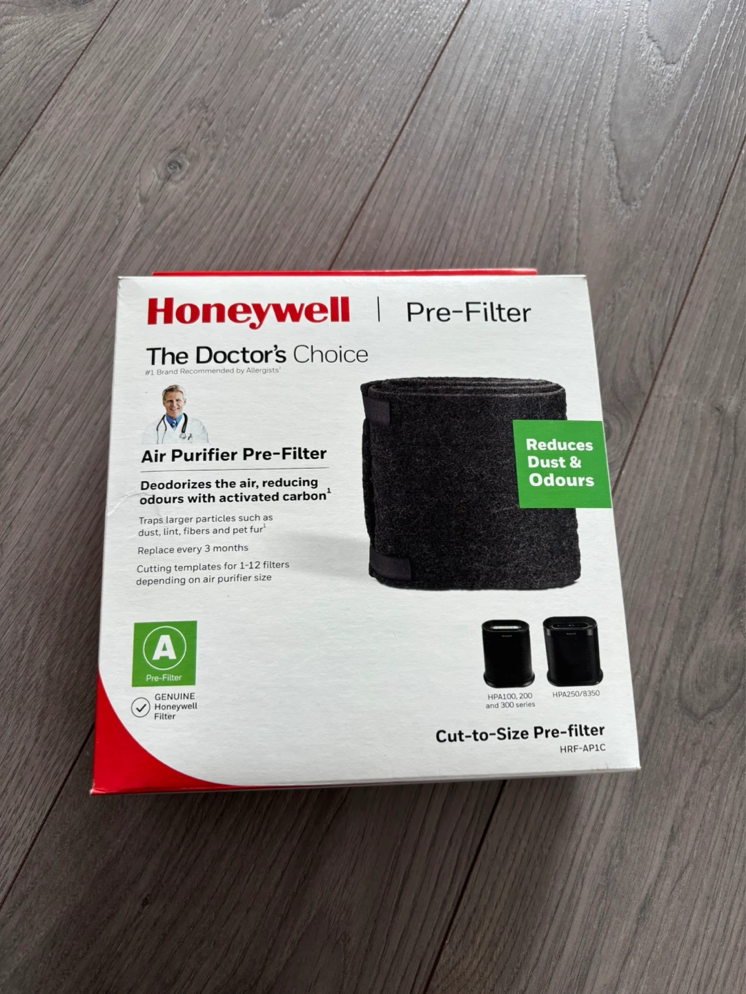 Honeywell Air Purifier Pre-Filter Cut-to-Size HRF-AP1C