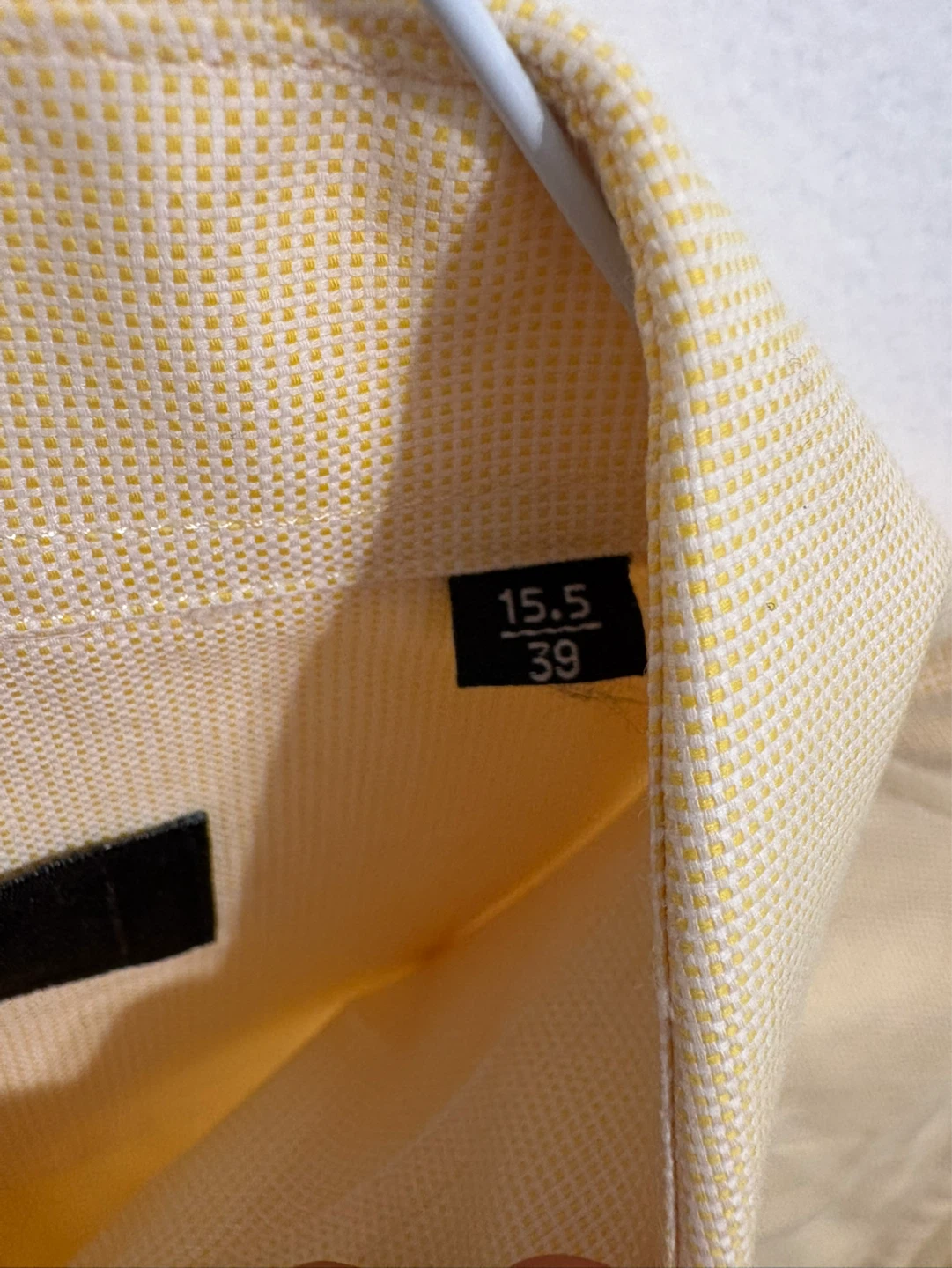 STRAUSS Yellow Button-Up Dress Shirt - photo 3