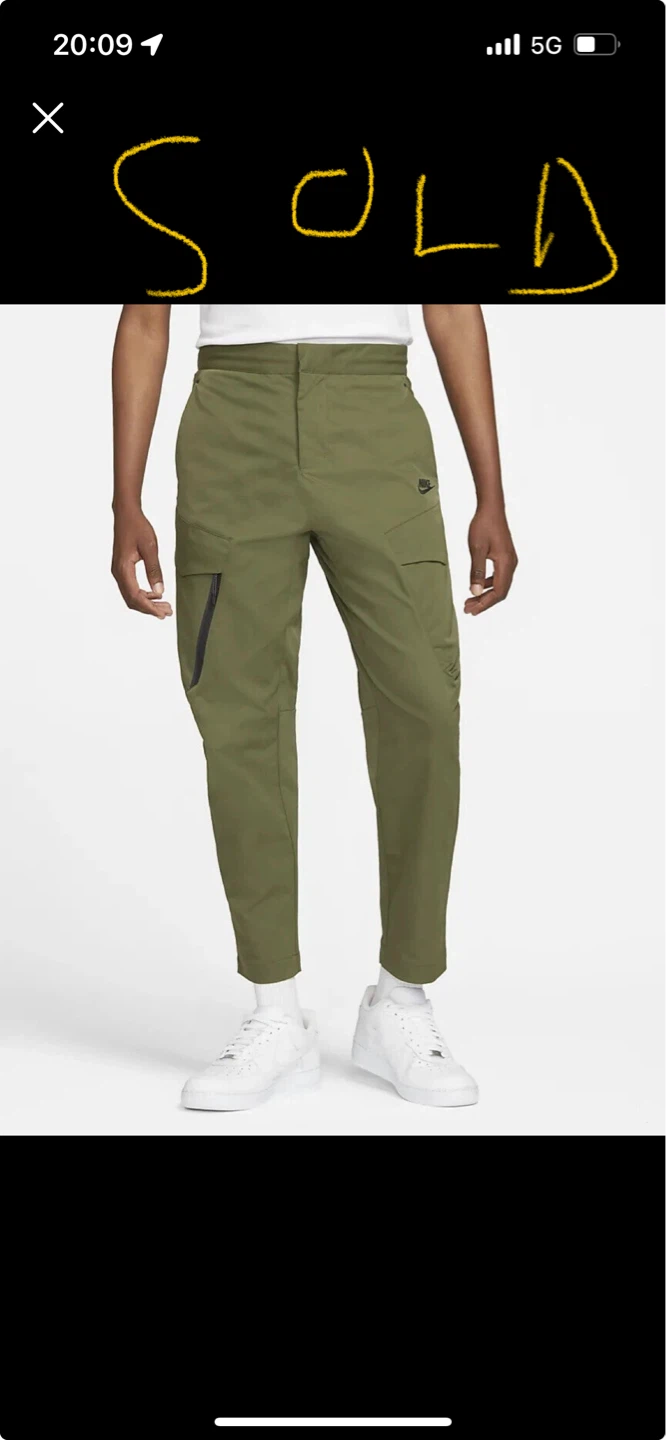 Nike Cargo Pants Olive Green size 34