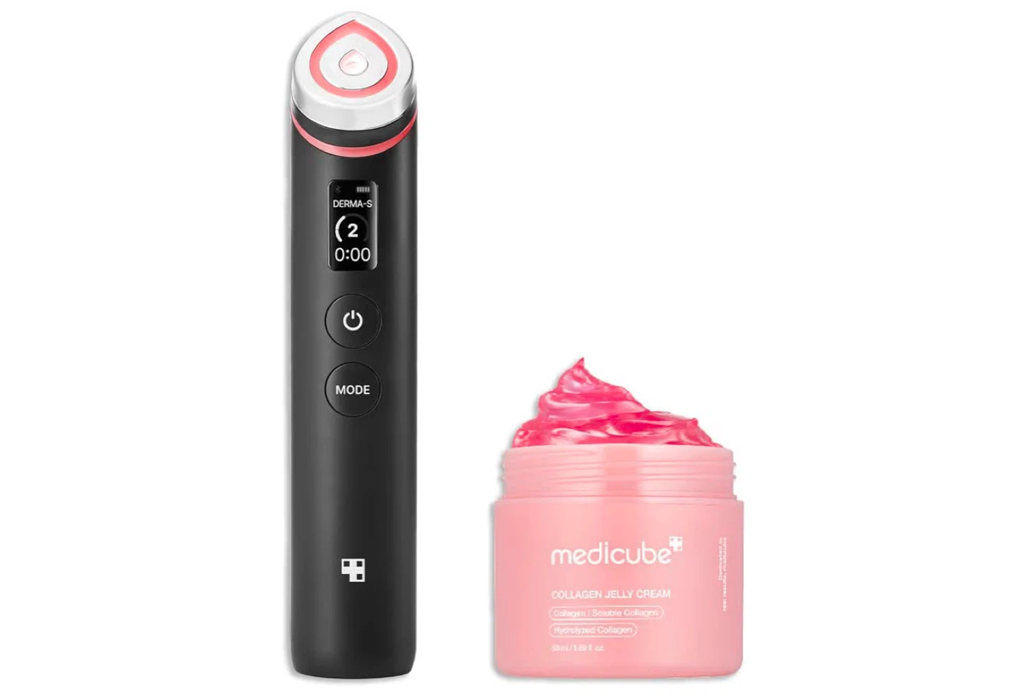 Medicube Derma-S Booster Pro & Collagen Jelly Cream Set