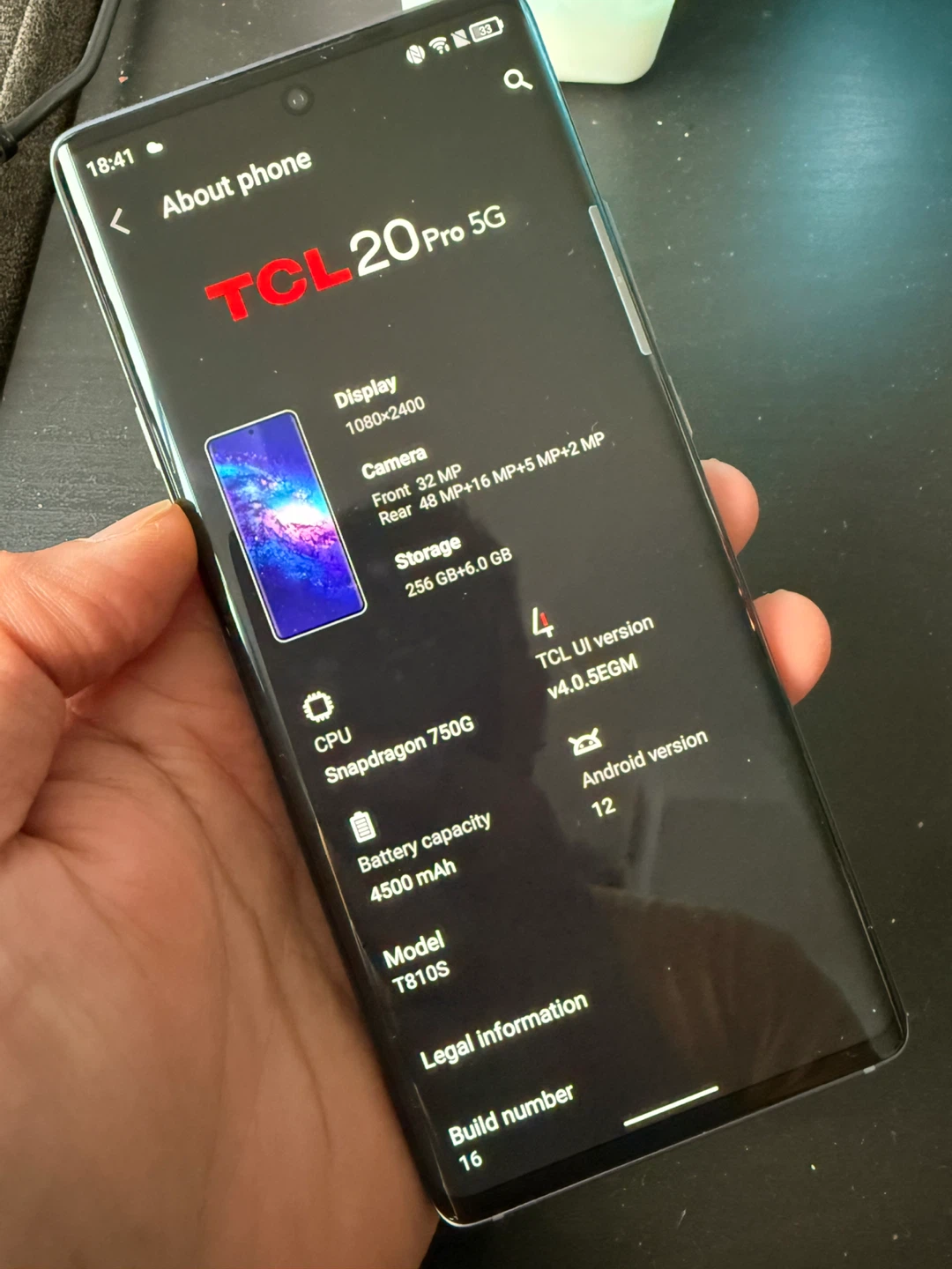 TCL 20 Pro 5G Smartphone - photo 3
