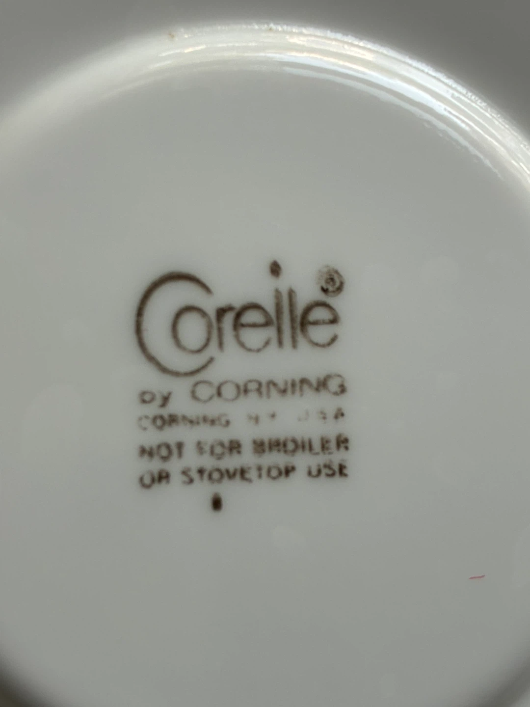 $3 saucers Corelle Woodland Brown Flower & morning Blue plates - photo 2