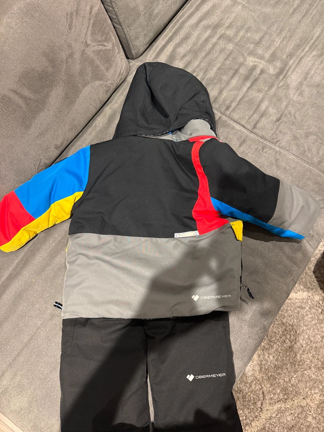 Kids Size 3 Obermeyer Ski Suit - Colour Block Jacket and Pants - photo 3