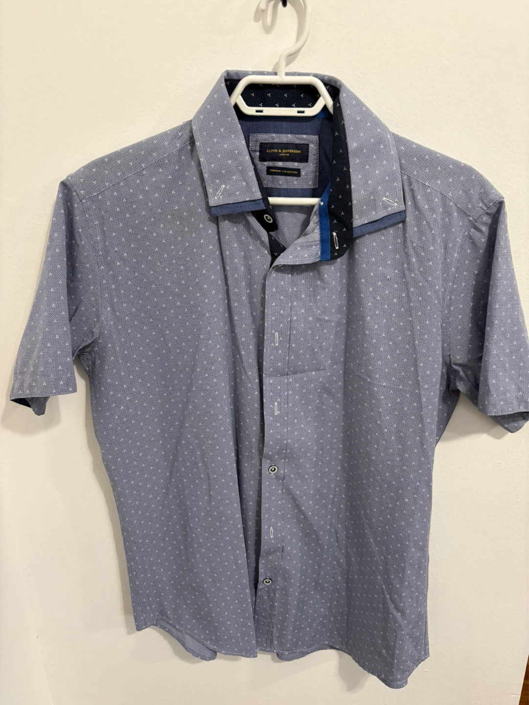 Lloyd & Jefferson London Premium Men's Short Sleeve Shirt