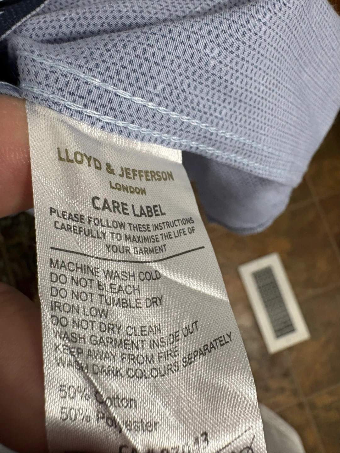 Lloyd & Jefferson London Premium Men's Short Sleeve Shirt - photo 4