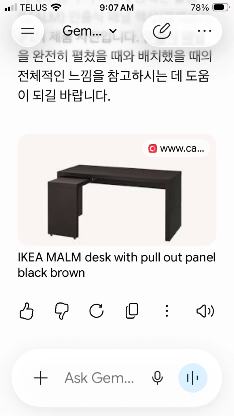 IKEA MALM desk with pull out panel - Black Brown - photo 2