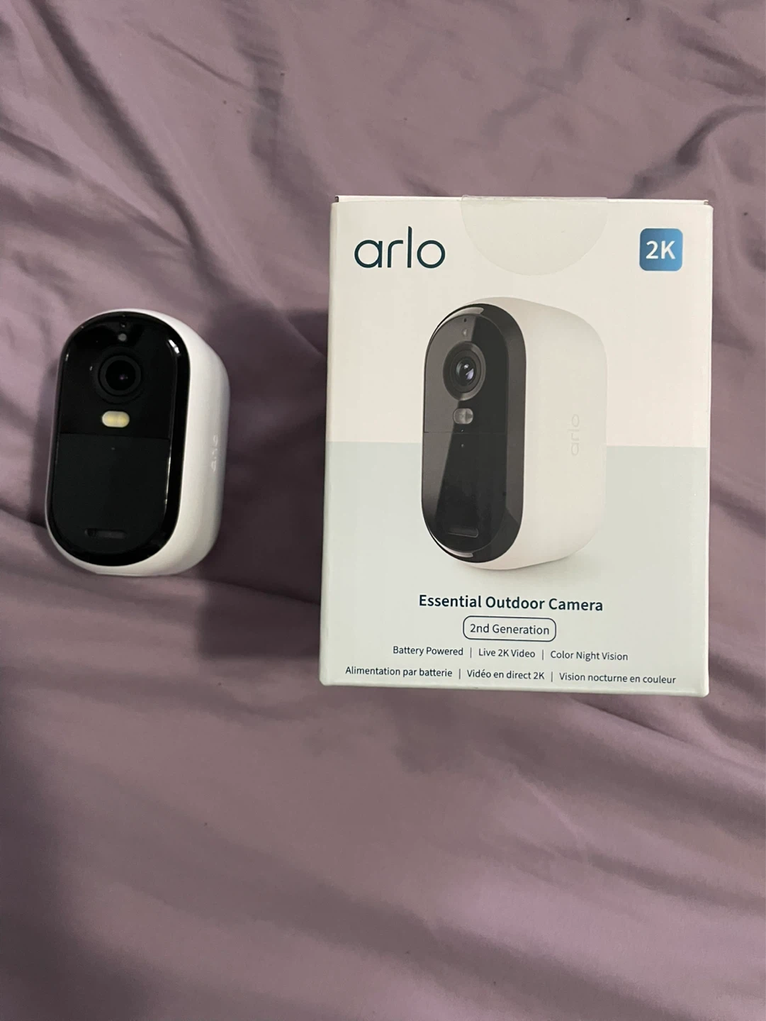 Arlo Essential Outdoor Camera 2K