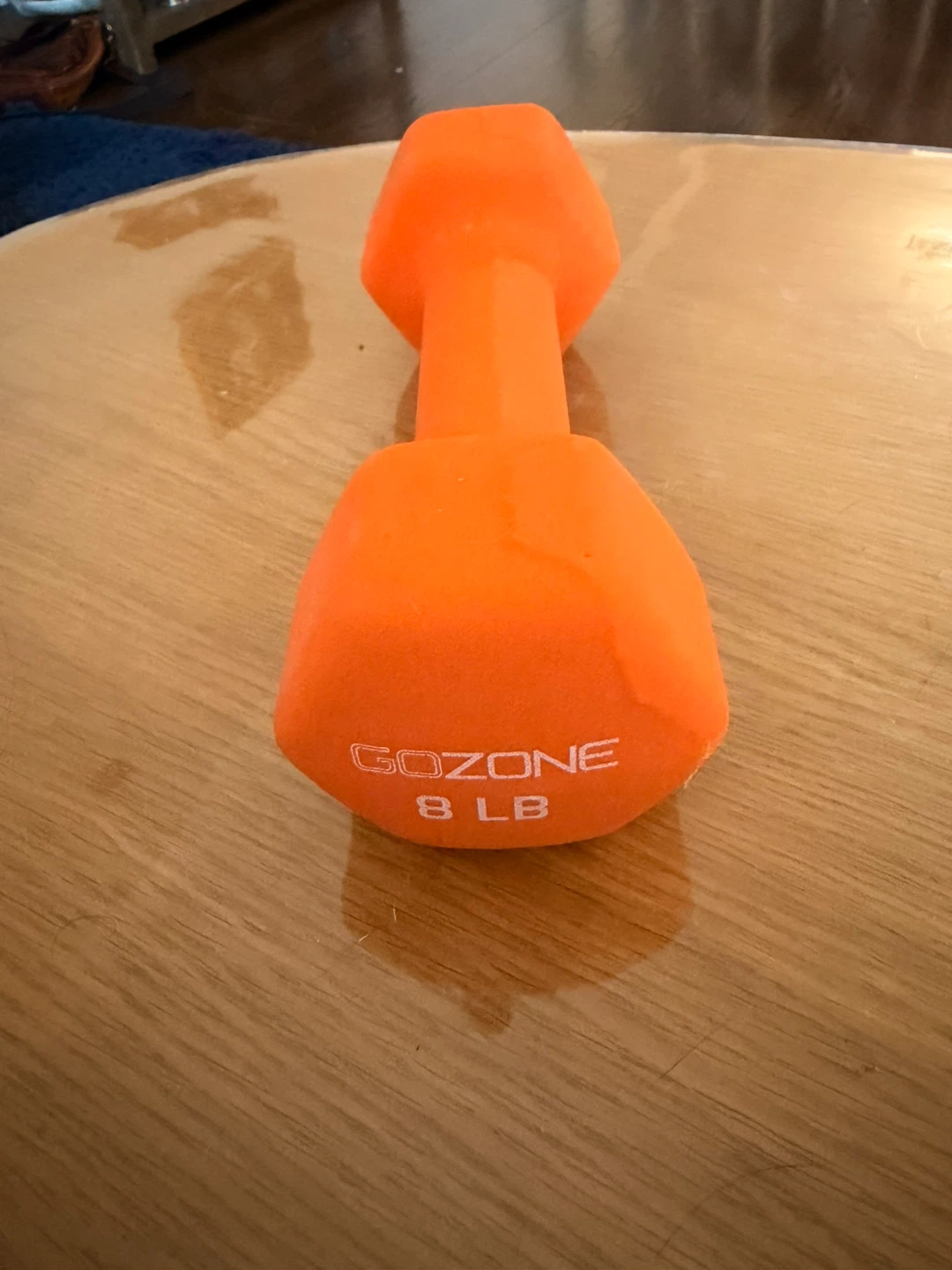 Single 8 LB Dumbbell