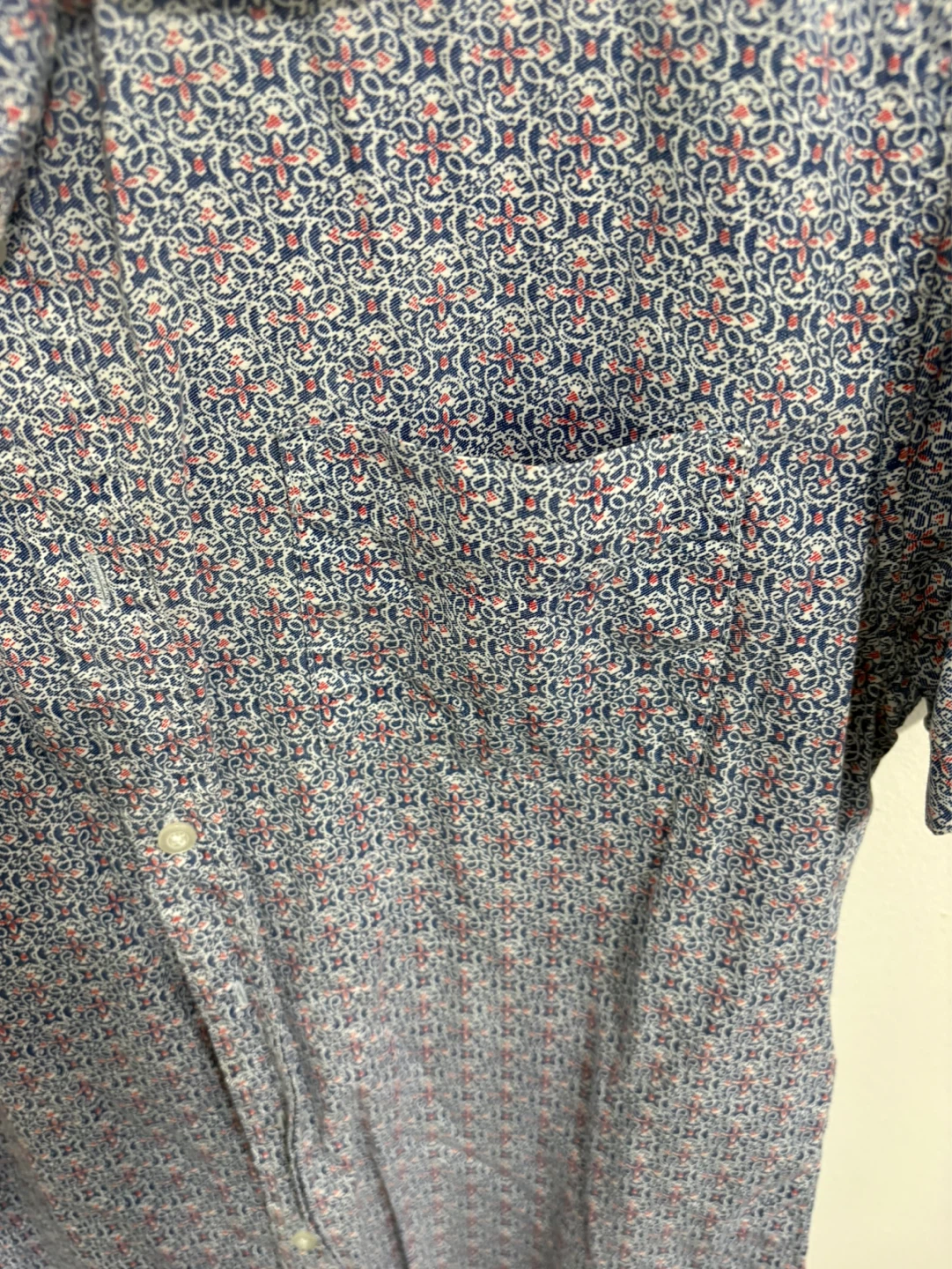Rebel James & Charli Men's Short Sleeve Button-Up Shirt - Large - photo 3