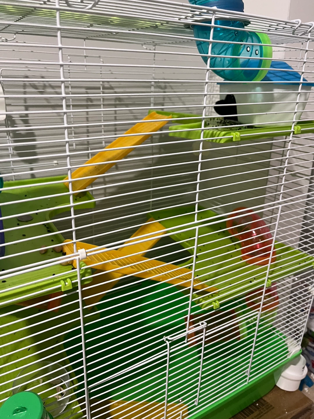 PawHut Hamster Cage with Tubes and Accessories - photo 3