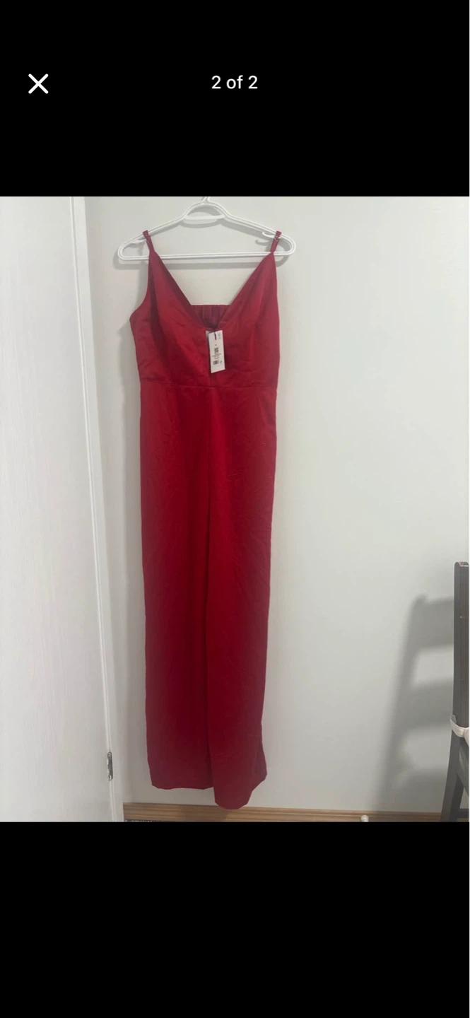 Dynamite Red Jumpsuit size mejume - photo 2