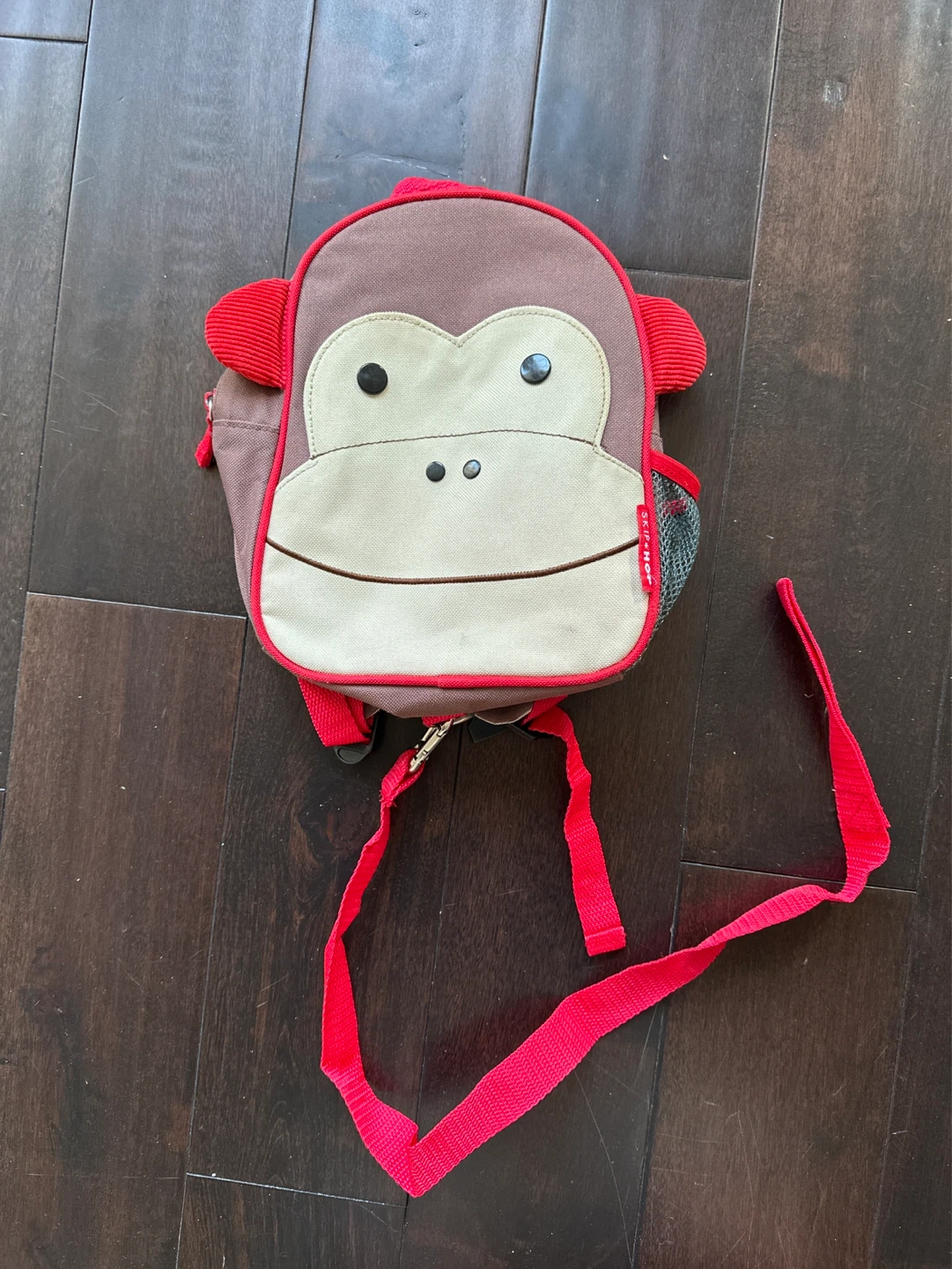 Skip Hop Monkey small Toddler Backpack with Leash