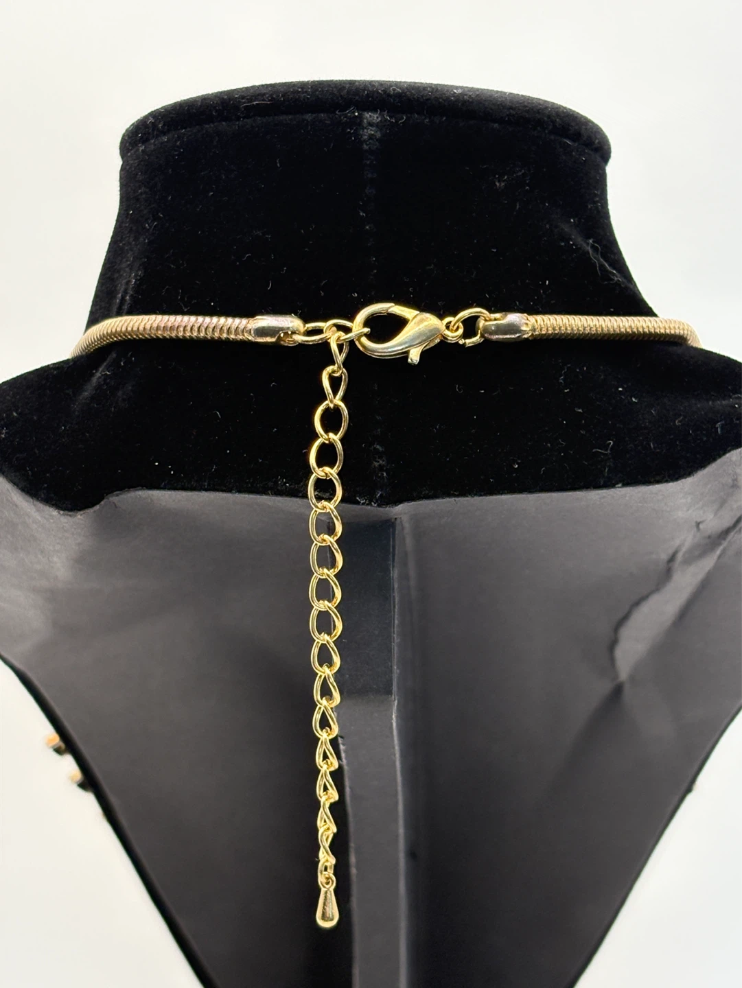 Vintage Statement Necklace with Black Accents - photo 3