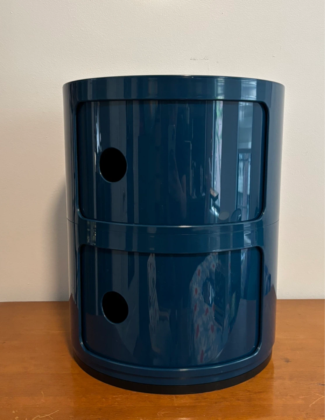 Kartell Componibili Round Modular Stacking Units blue