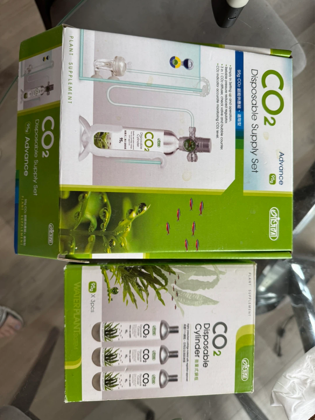ISTA CO2 Disposable Supply Set Advance 95g