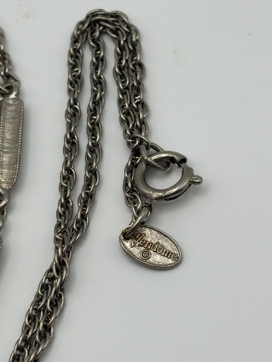 Vintage Vendome Dream Catcher Necklace with Hummingbird - photo 5