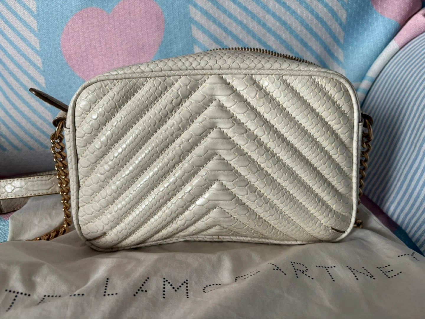 Stella McCartney White Star Camera Bag - photo 2