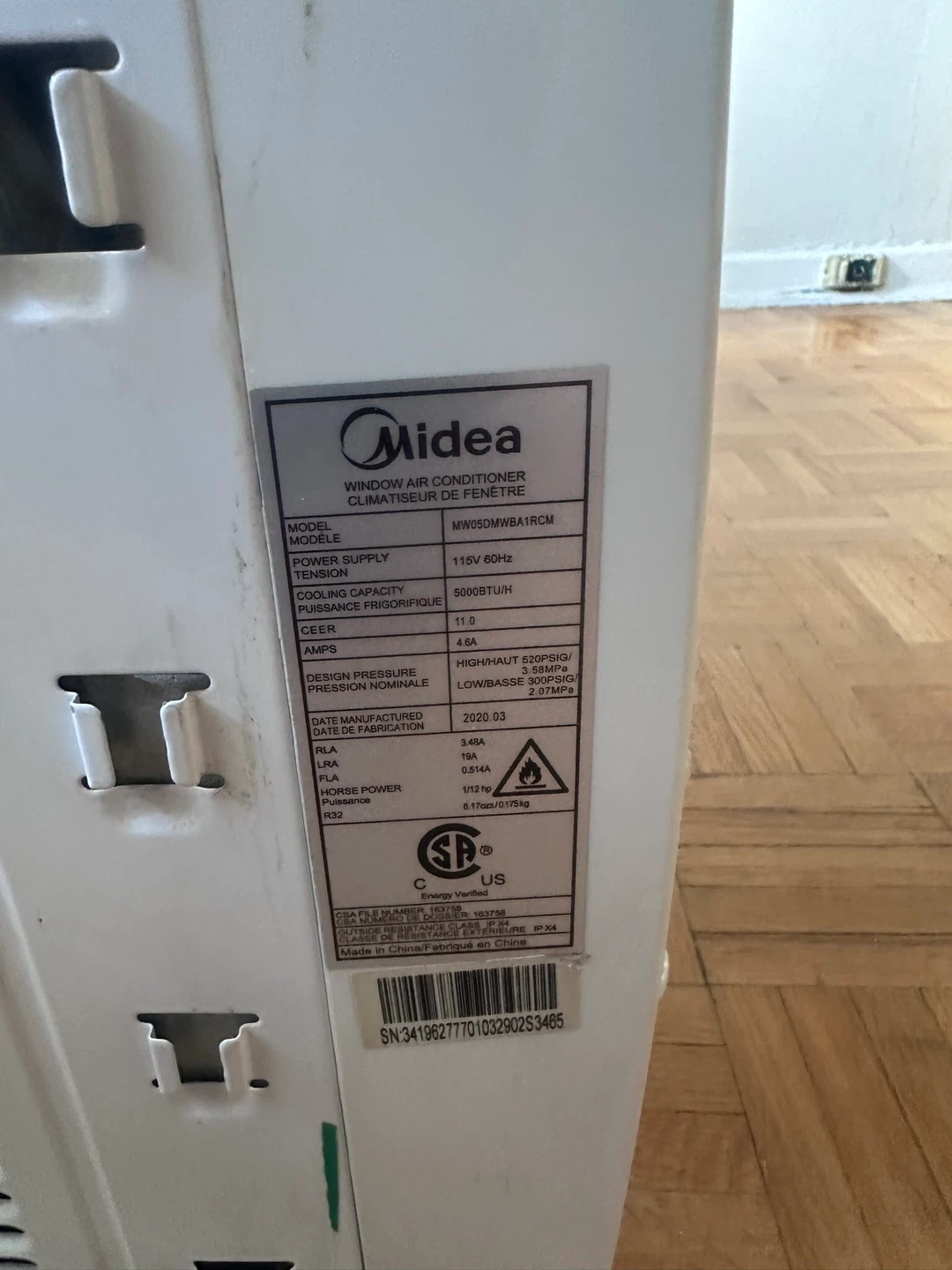Midea Window 5000 BTU Air Conditioner - photo 4