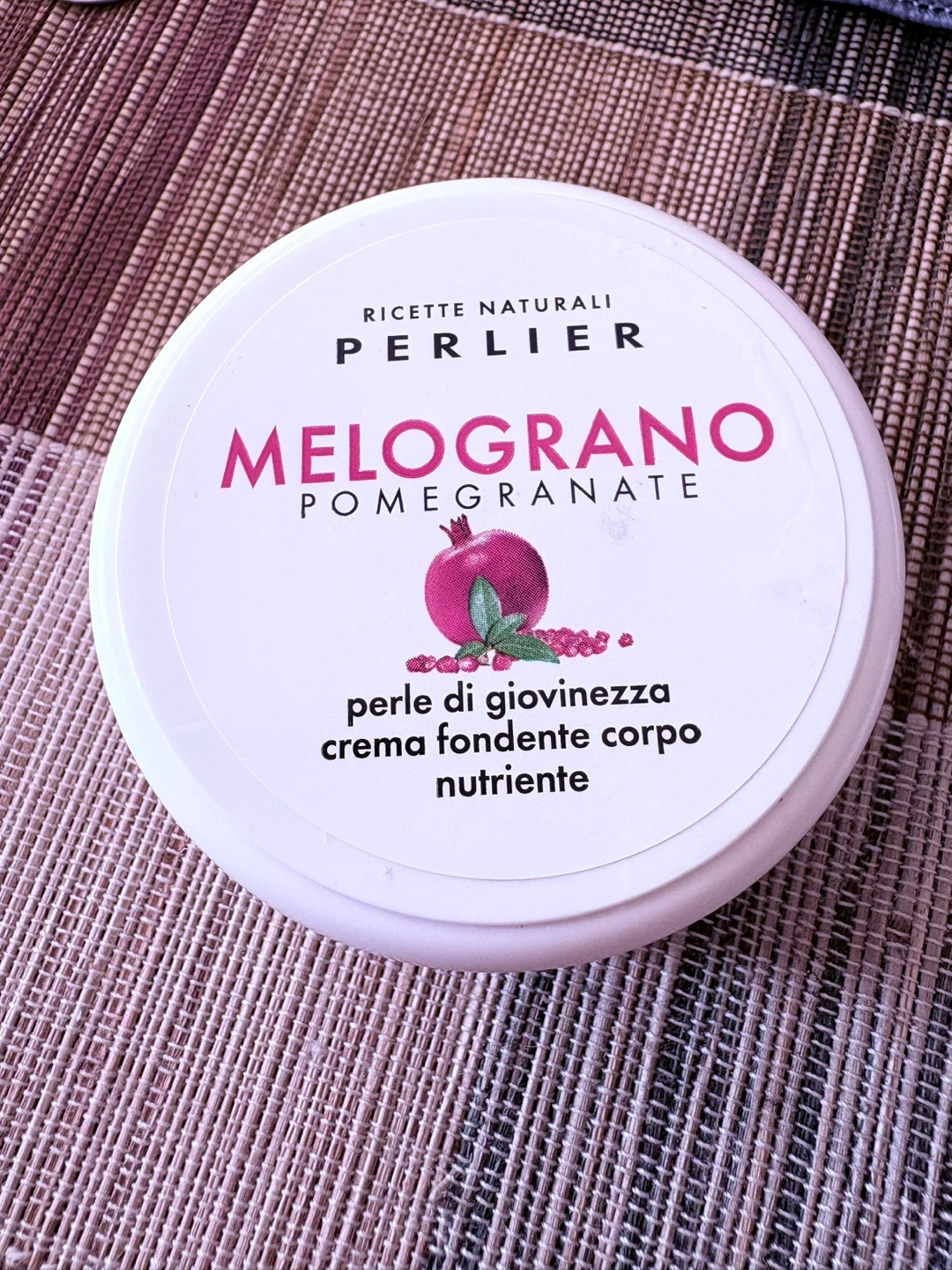 Perlier Pomegranate  nourishing Cream made in Italy