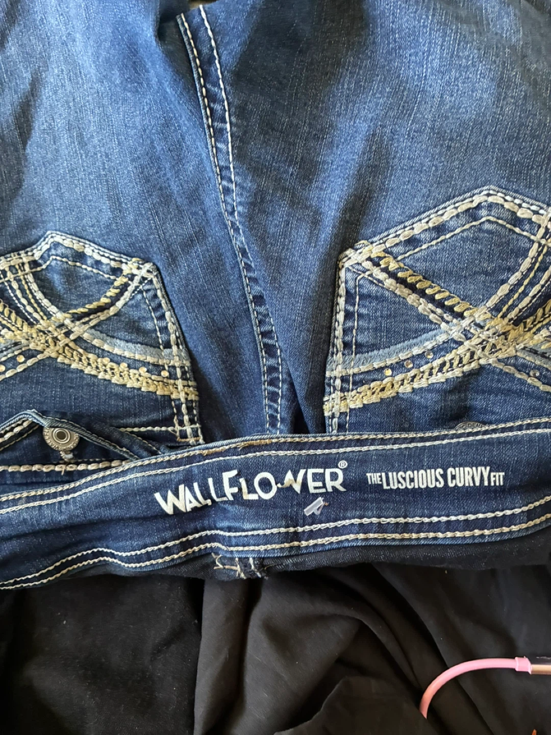 WallFlower The Luscious Curvy Fit Flared Jeans