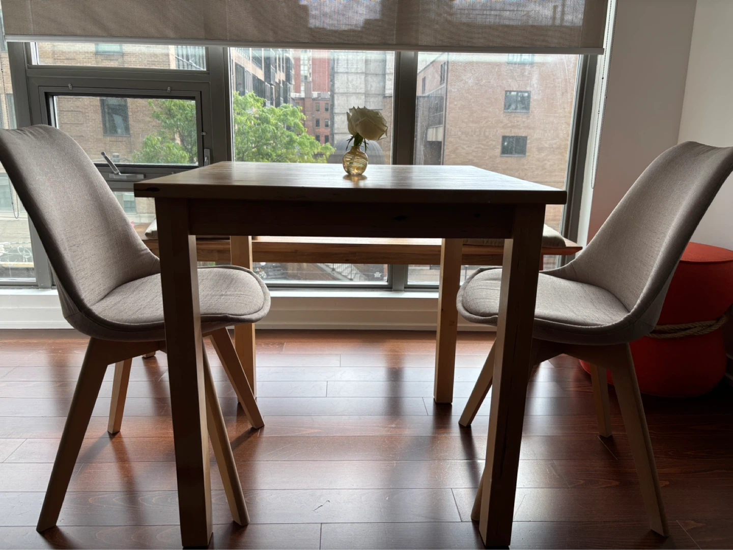 Solid Wood Dining Table (Square) - photo 2