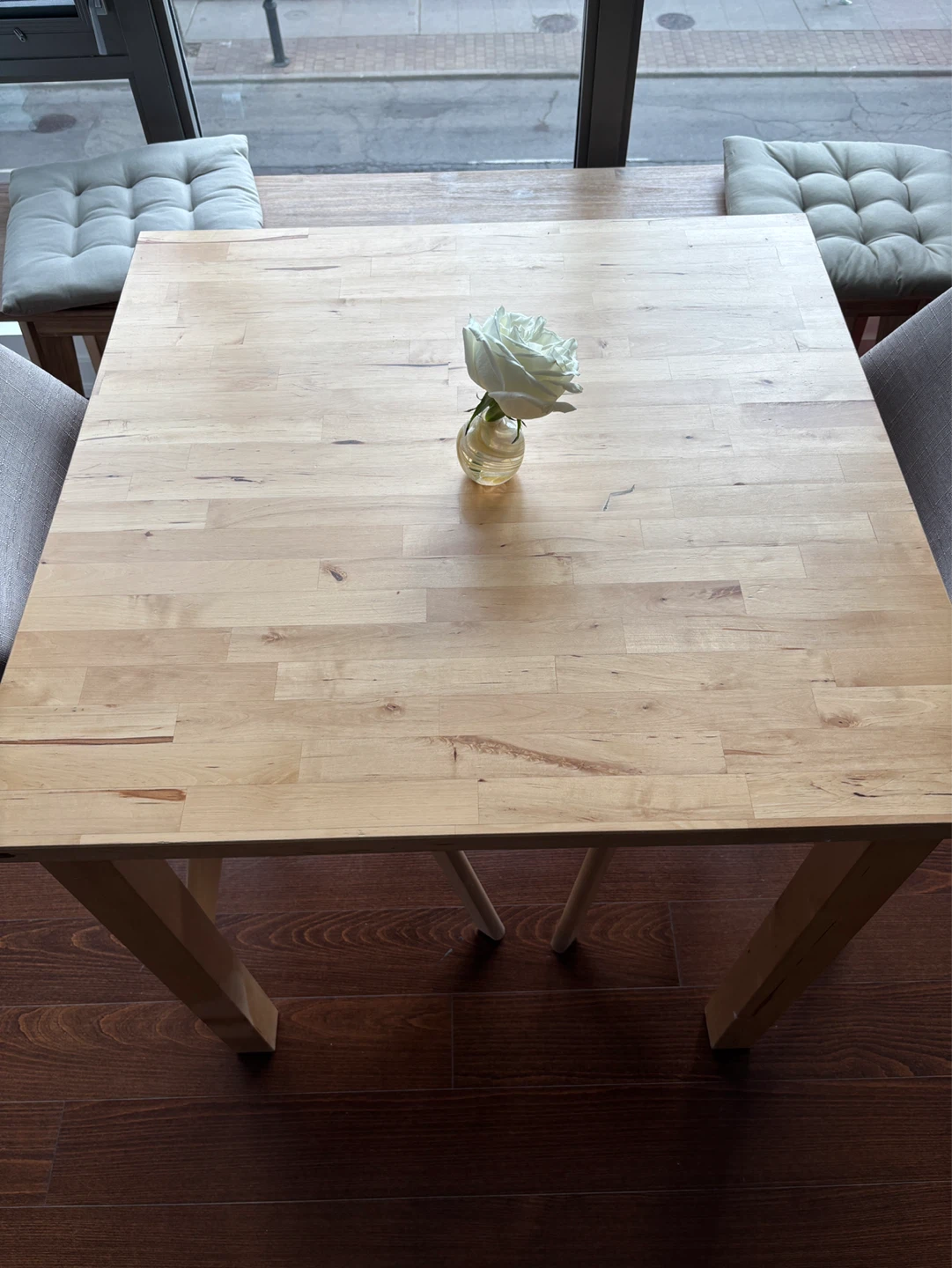 Solid Wood Dining Table (Square) - photo 4