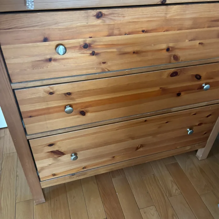 ikea brown 3 drawer dresser SONGESAND 3-drawer dresser