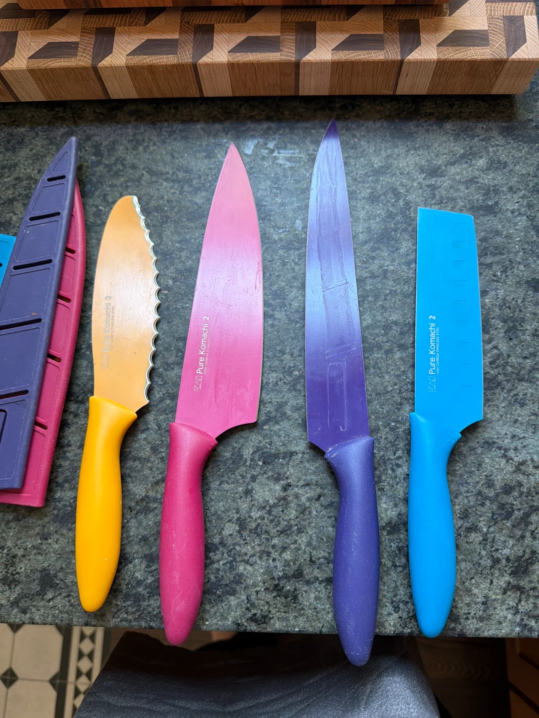 Pure Komachi 2 Knives with Sheaths (Set of 4) - photo 2