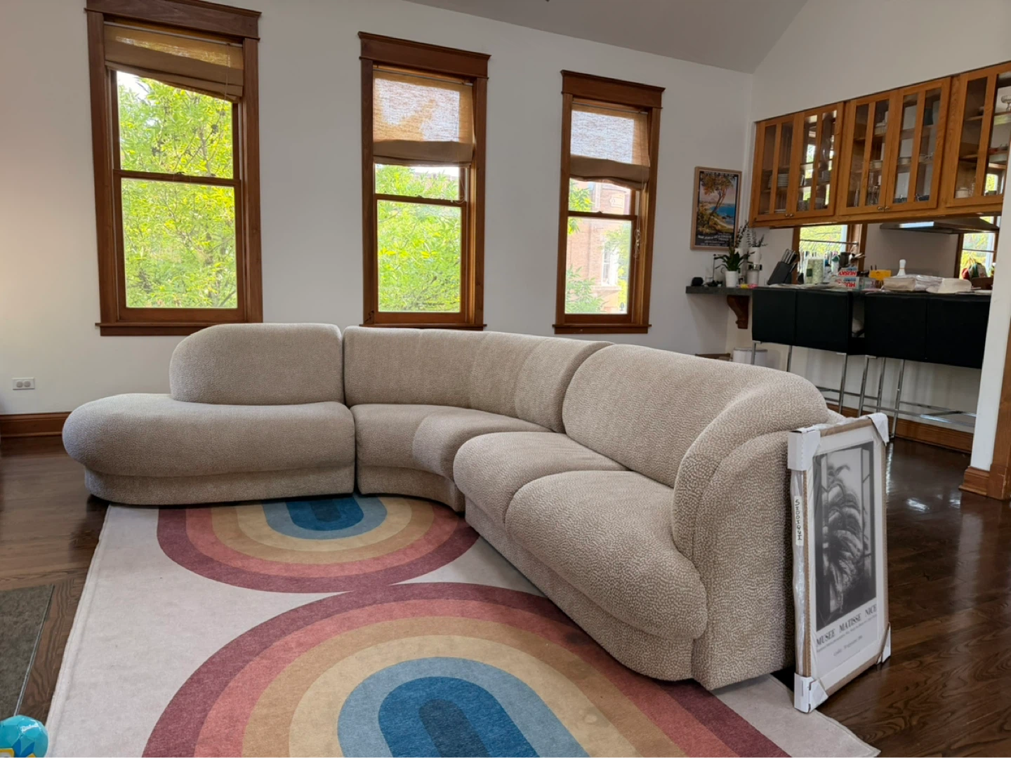 (Orig Vladimir Kagan) Curved Sectional Sofa - photo 3