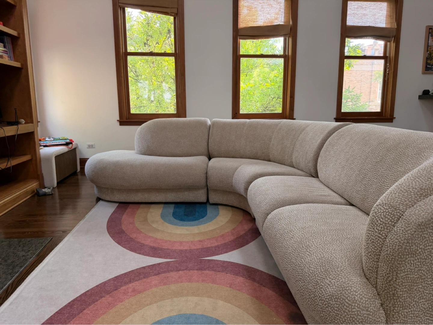 (Orig Vladimir Kagan) Curved Sectional Sofa