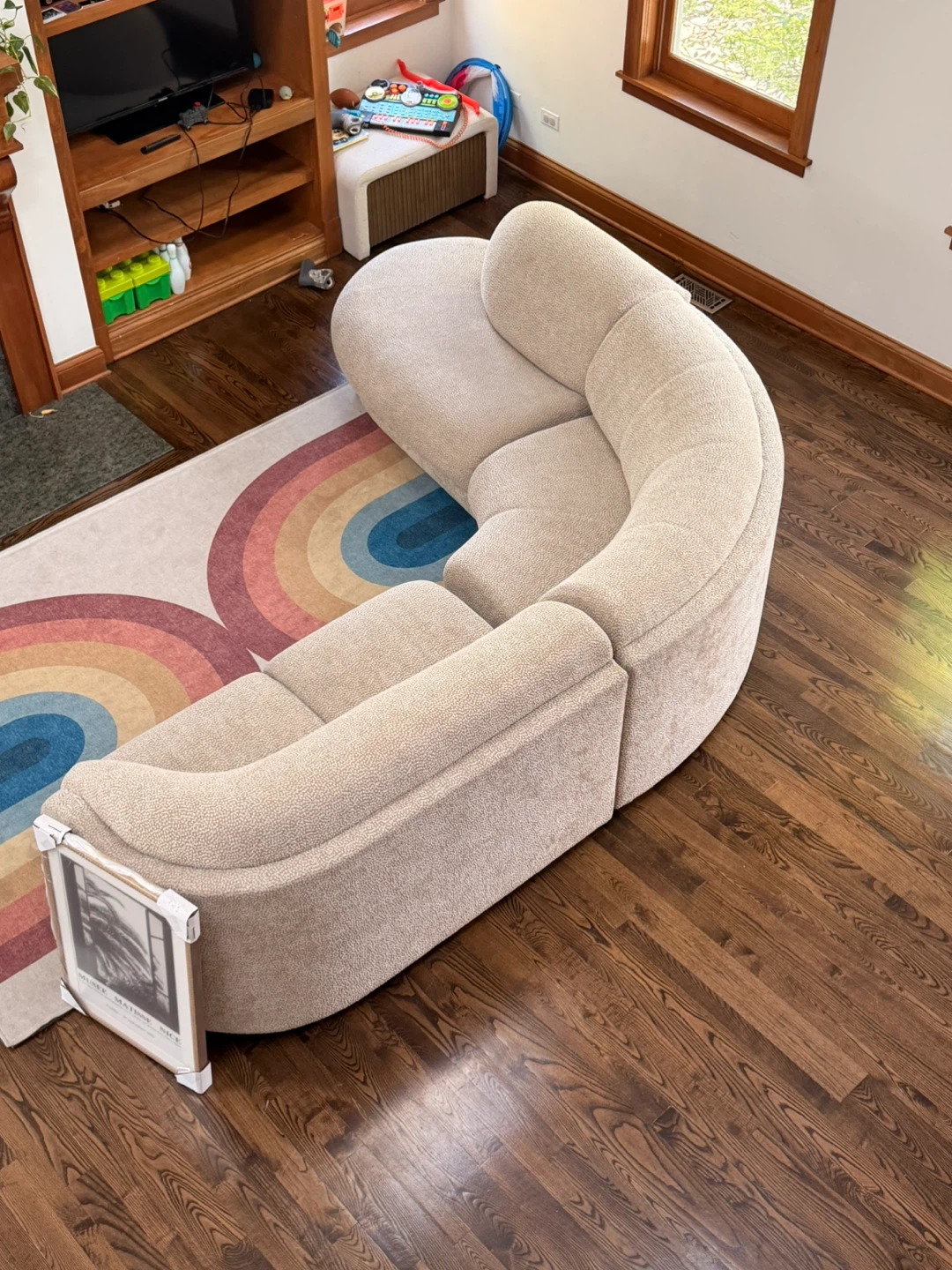 (Orig Vladimir Kagan) Curved Sectional Sofa - photo 4