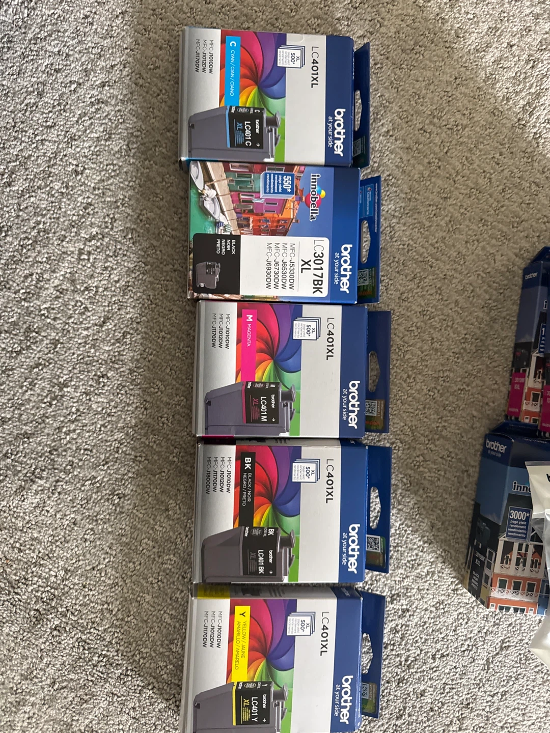 Brother Printer Colour Cartridges-Multiple - photo 2