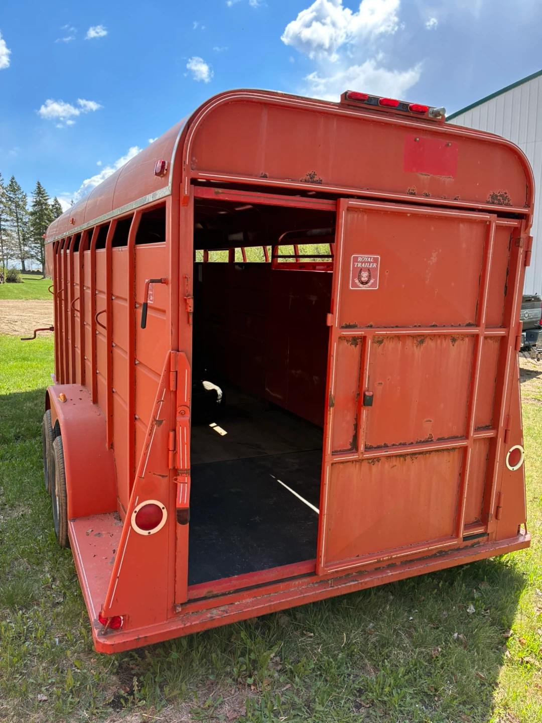 1989 LIVESTOCK TRAILER - photo 4