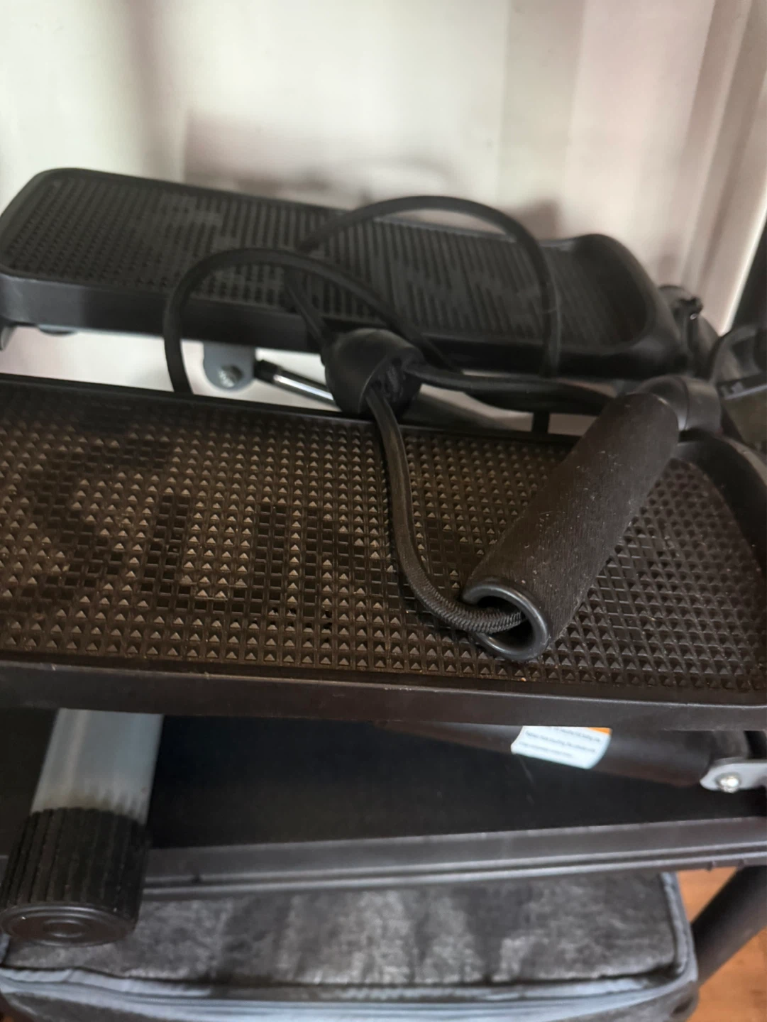 Stair Stepper with Resistance Bands