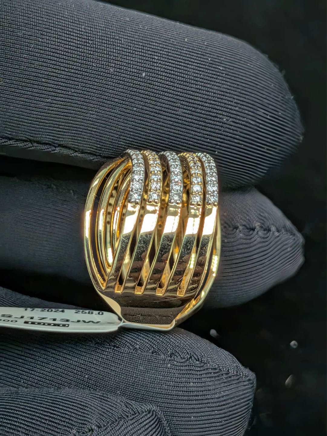 Diamond Gold Ring - photo 2